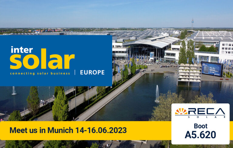 Please come visit us at Intersolar in Munich from 14-16 June at our trade fair stand! Stand A.620.